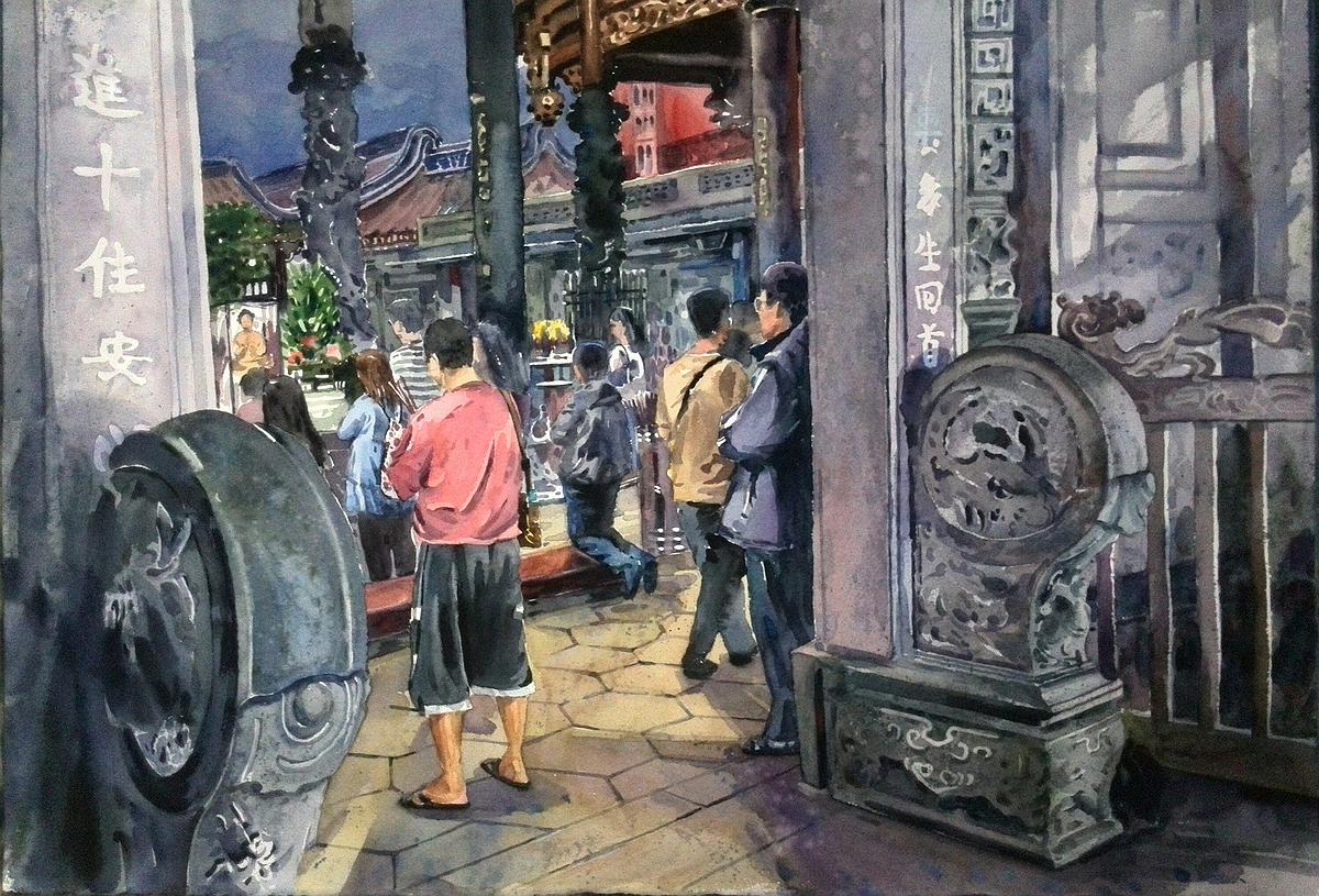 水彩意象與浪漫的游移：邱建忠創作論述-13的封面圖