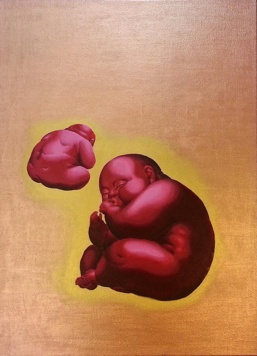 〈Nest〉，2015，壓克力彩、畫布， 91× 65cm。的封面圖