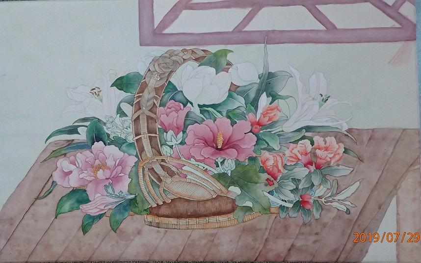 飄洋過海-王智蔚水墨創作-作品三的封面圖