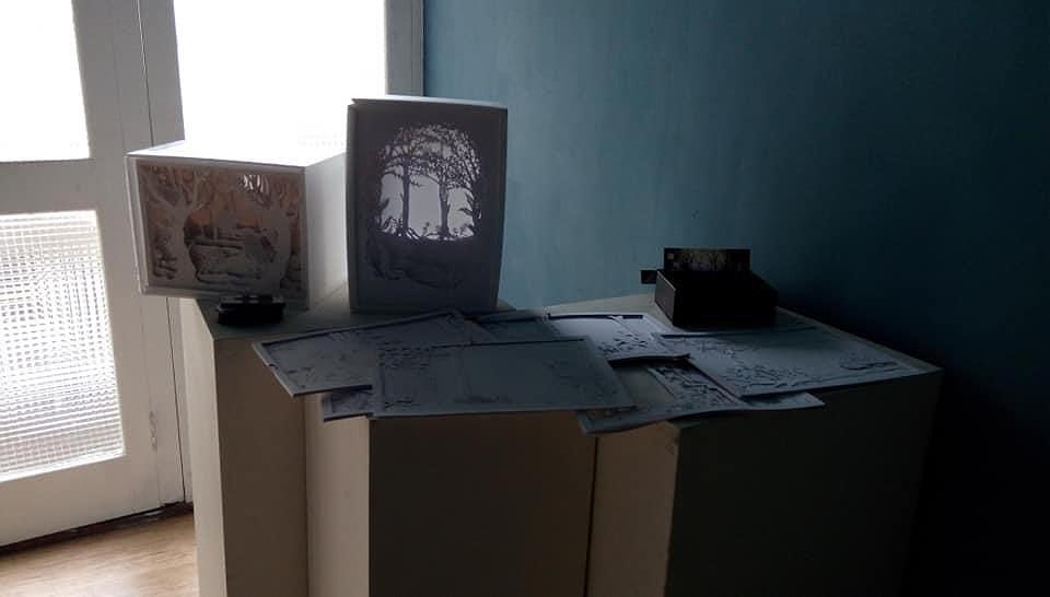 “Shimmer” Chen Wei-Yi  an Paper Art to Create -5's Cover