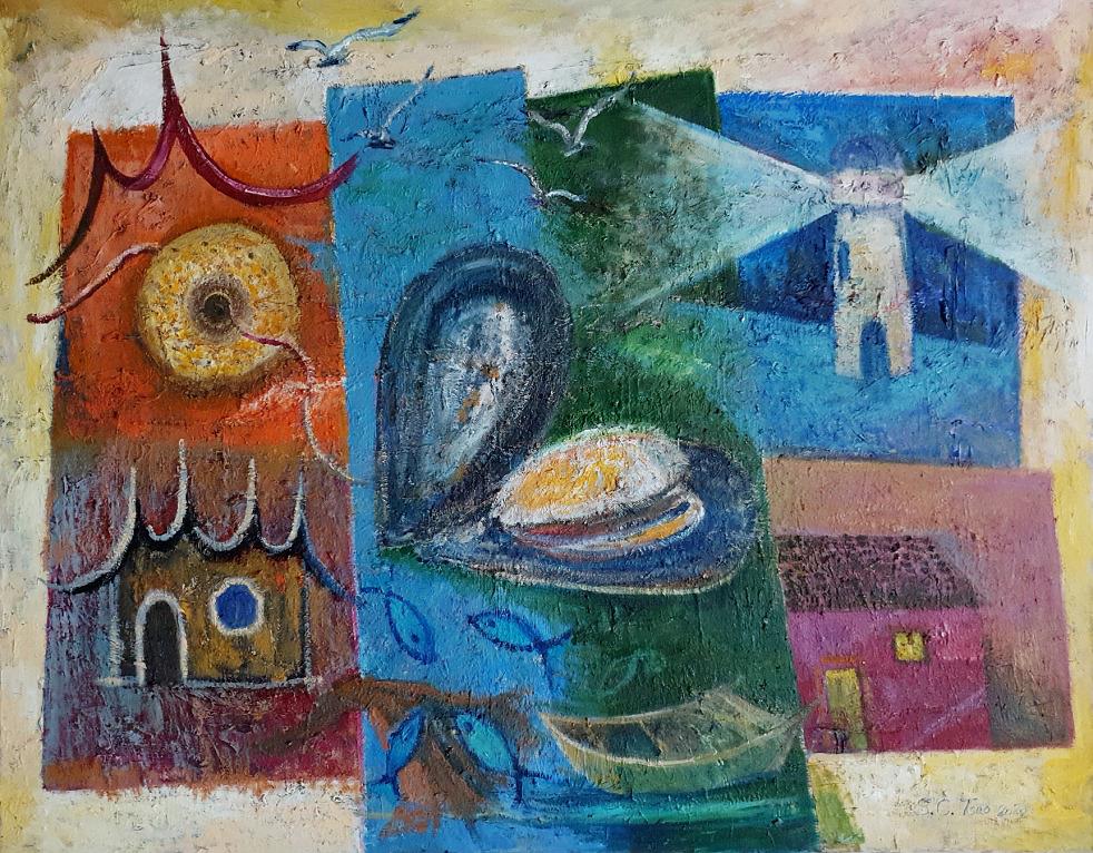 Island of light─Creation Thesis of Tsao, Sung-Ching's Cover