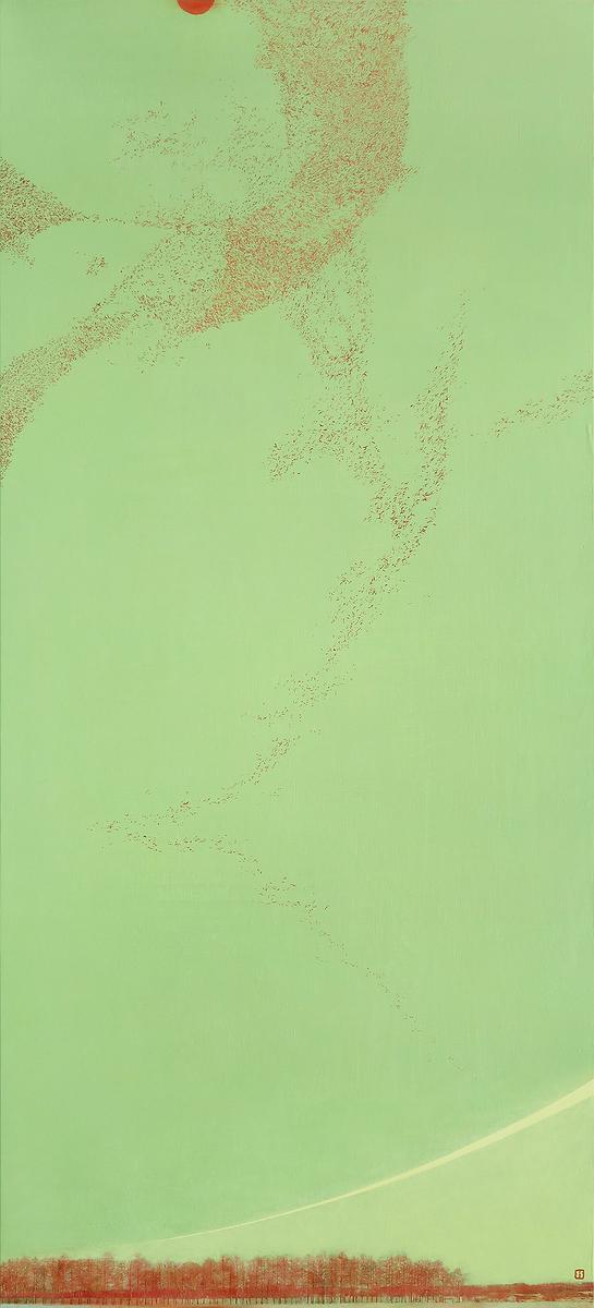 不動之動－水墨創作研究-7.作品七〈天歌〉的封面圖