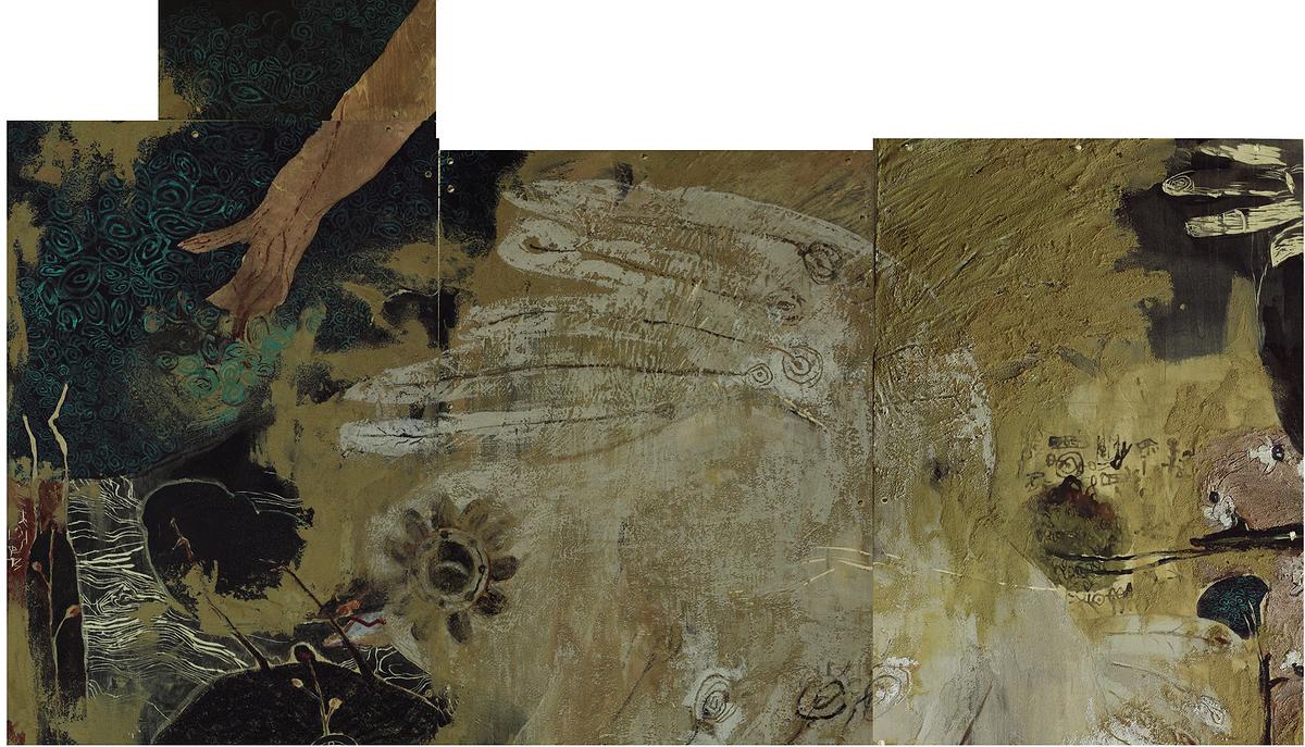 The Gazing of Introspection- The Symbolic and Expression Painting Creations Research's Cover