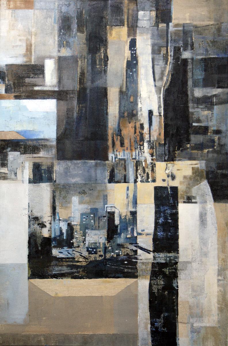 24-空間.敘述 系列-24-壓克力.畫布 -2013- 116.5 x 77 cm的封面圖