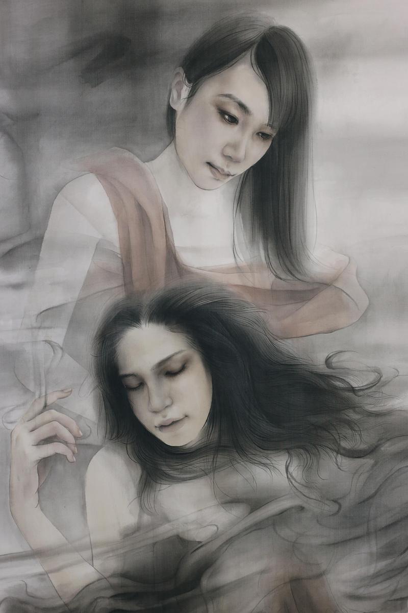Obscure visual images-A study of Wang,yu-cyuan’s ink painting's Cover