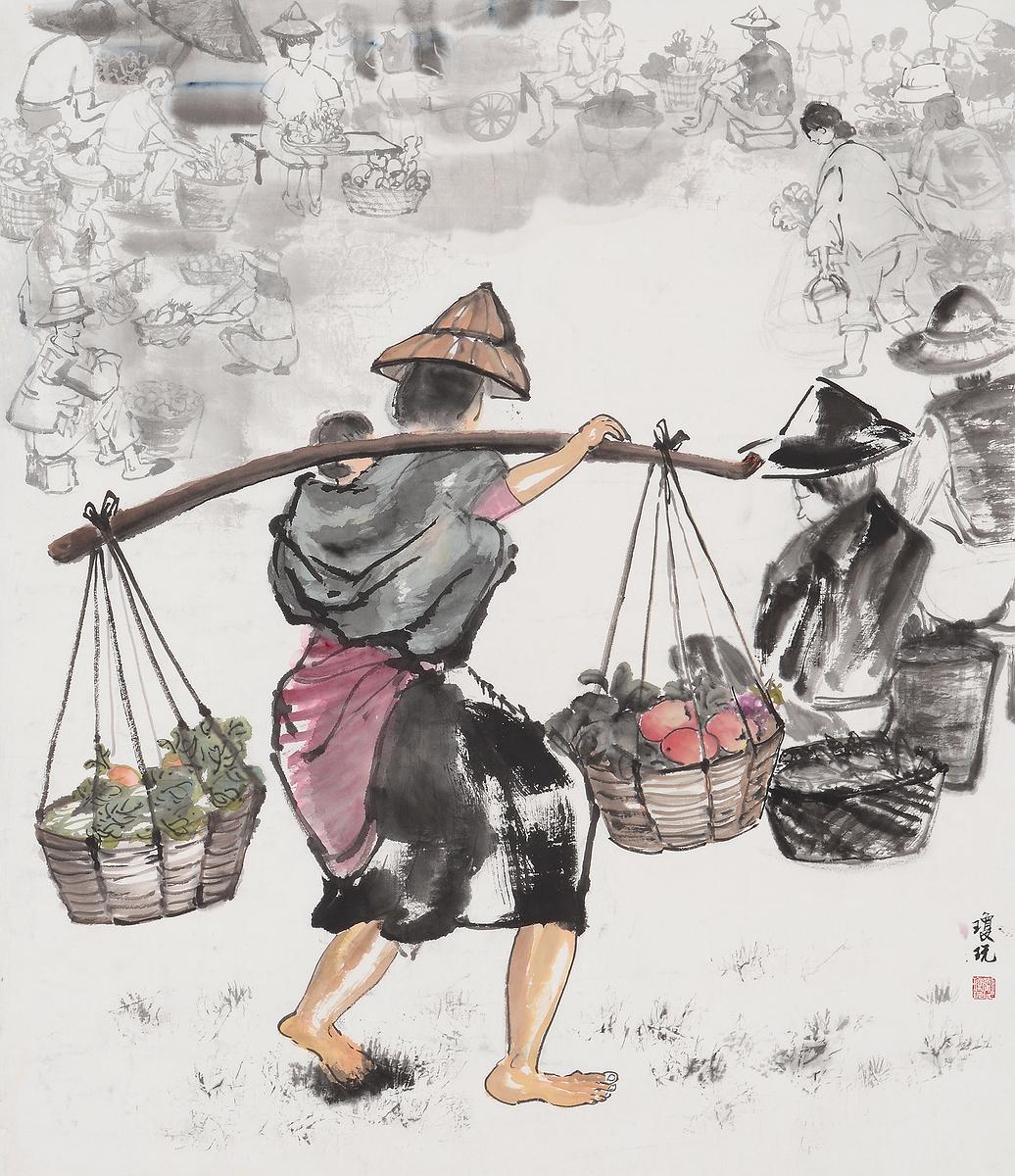 慈暉寓象─水墨畫創作研究-1的封面圖