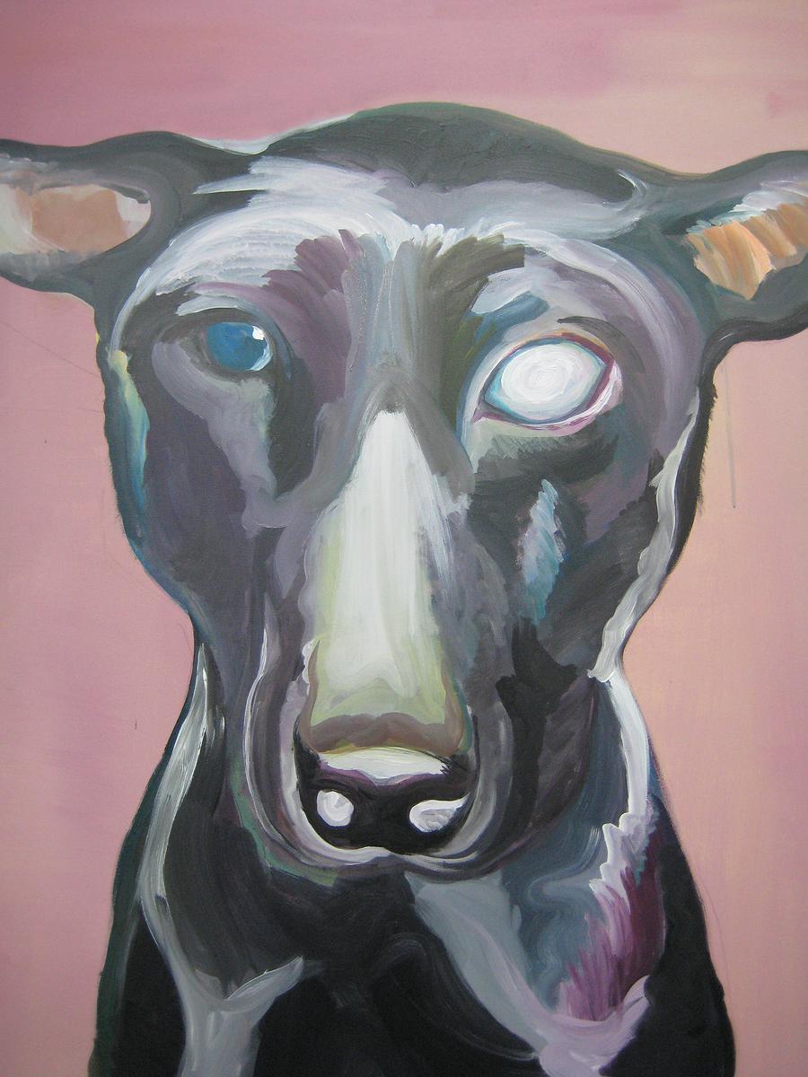 〈I See You〉,壓克力、畫布, 91.0 X 116.5 cm , 2009的封面圖