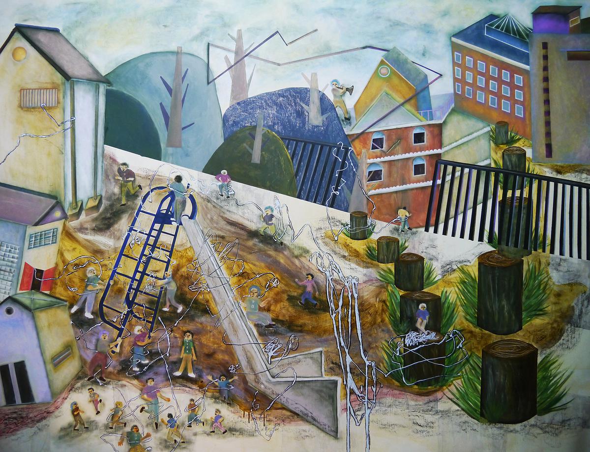 〈家庭風景—盡情奔跑的美好〉的封面圖