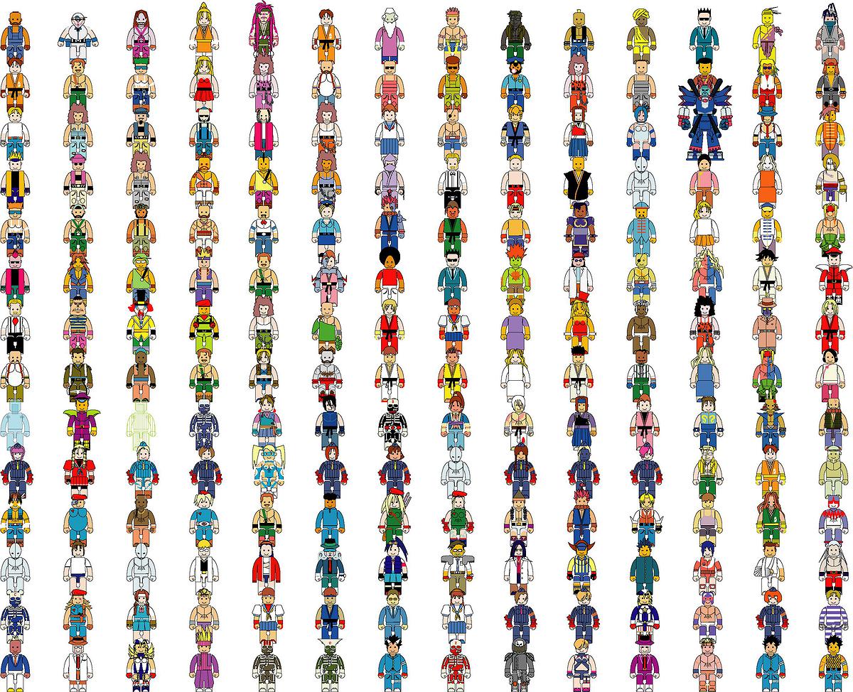 Minute adjustment of Character list-1's Cover