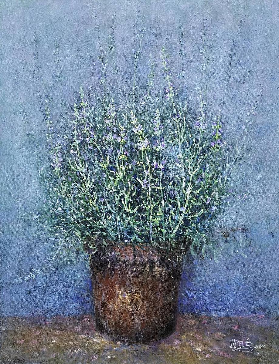 Floral Resonance and Subtle Traces: A Discourse on Huang Jih Hsiang’s Floral Oil Paintings's Cover