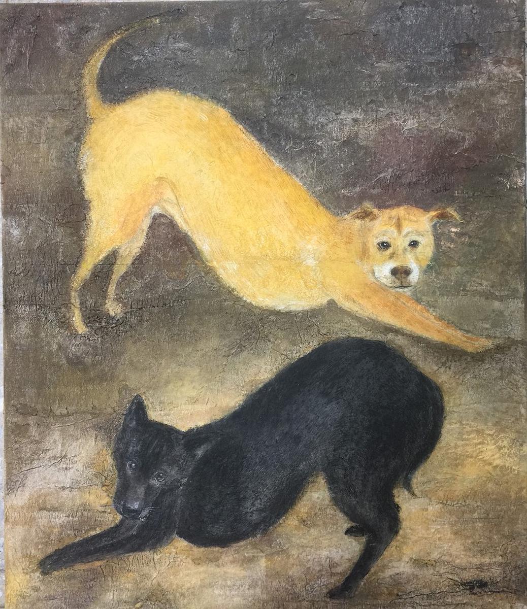 15作品十五 〈下犬式∕小狗伸展式〉的封面圖