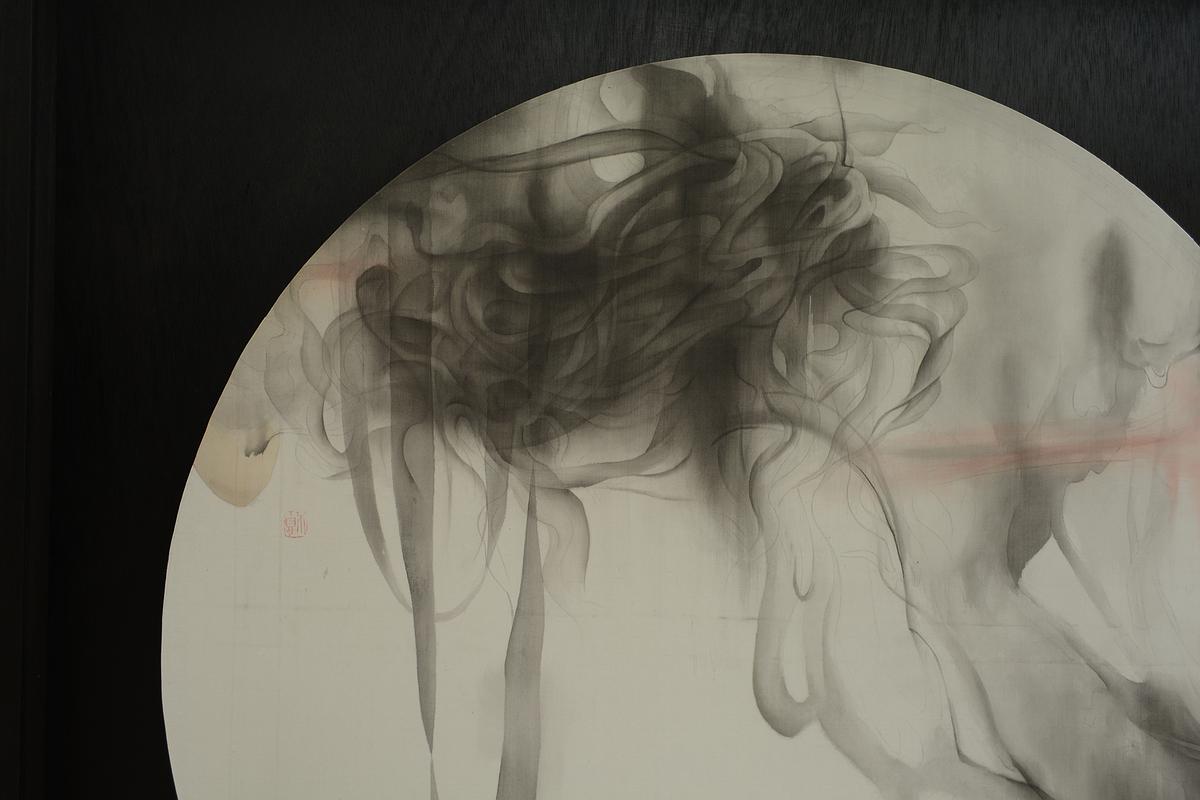 Obscure visual images-A study of Wang,yu-cyuan’s ink painting's Cover