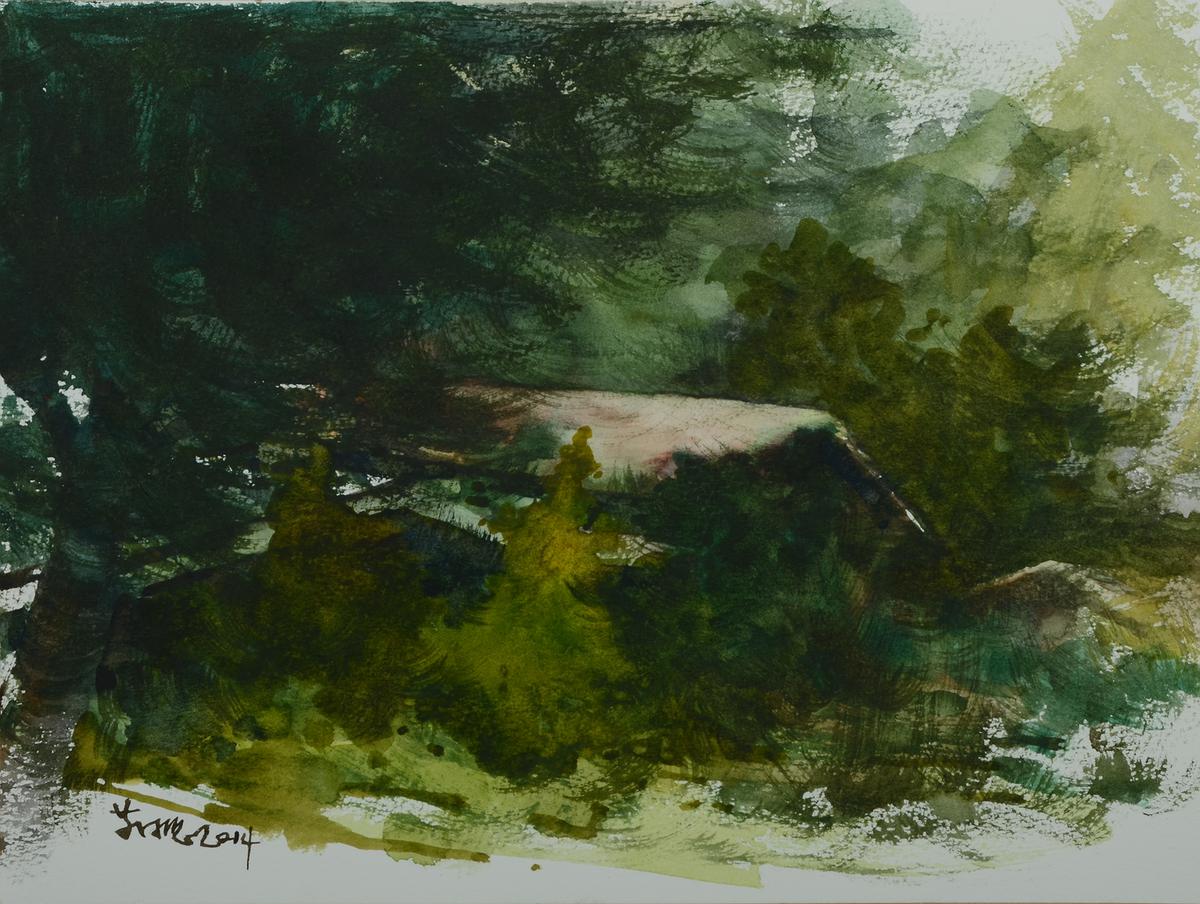 林間木屋23x31的封面圖