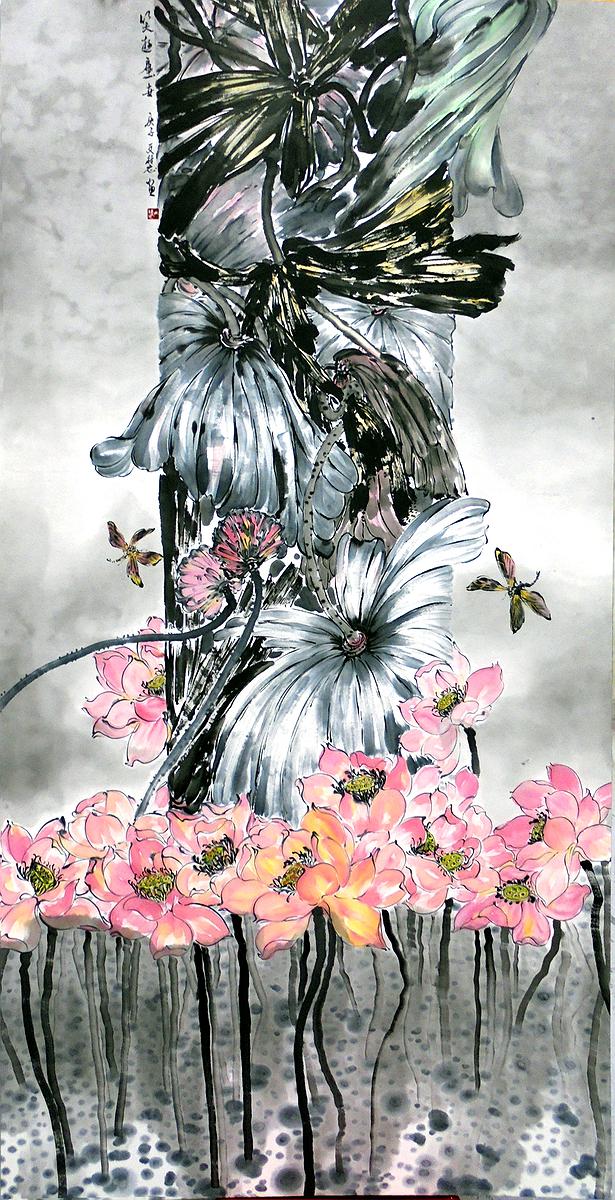 2作品二 陳文慧 笑遊塵世 69x136 2020的封面圖