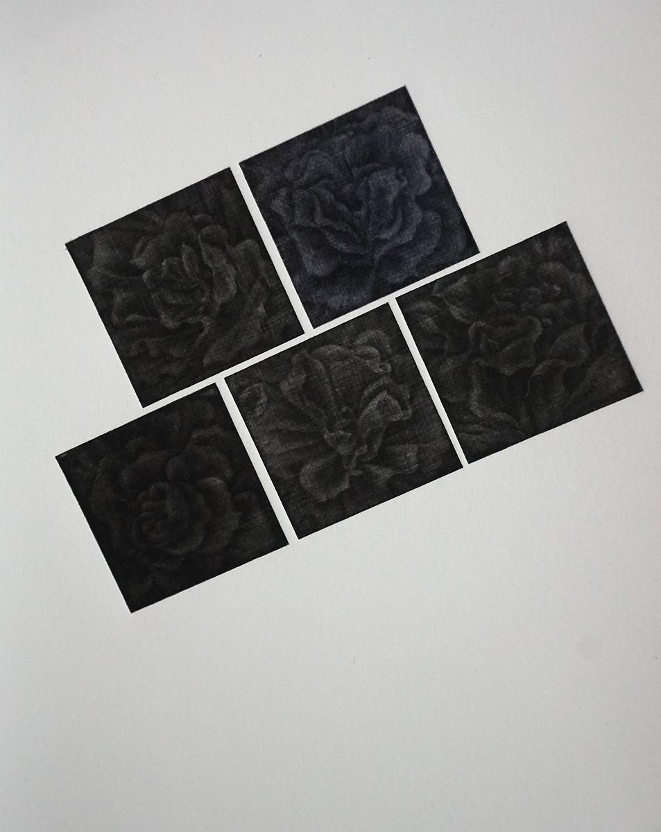 墨蘊花喻—23〈簇之二—Eustoma〉的封面圖