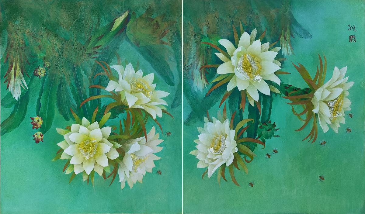 許深州膠彩繪畫藝術之研究 003-004的封面圖