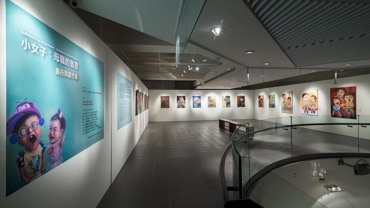 母親與孩童圖像自我創作論述-展場實景1的封面圖