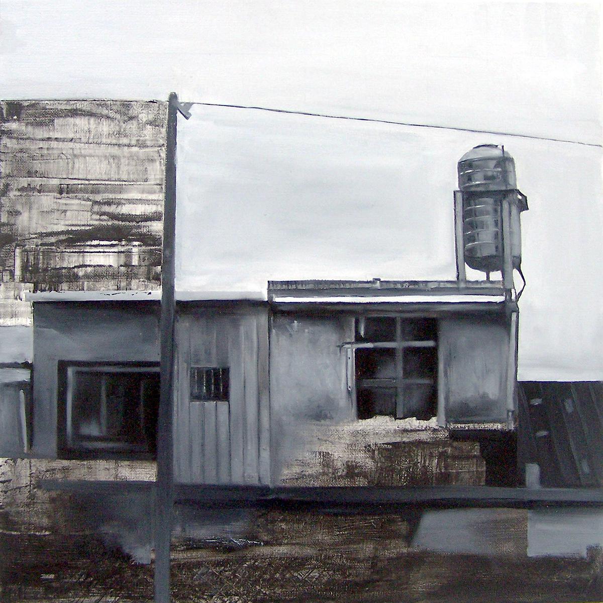 城逝系列-6 2014 綜合媒材 畫布 60x60cm的封面圖