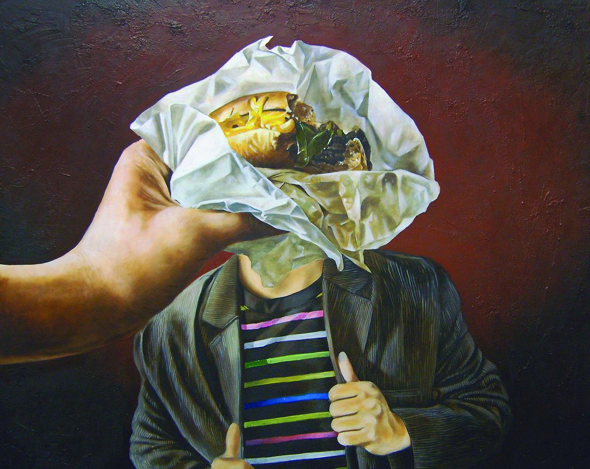 咬一口系列-漢堡人的封面圖