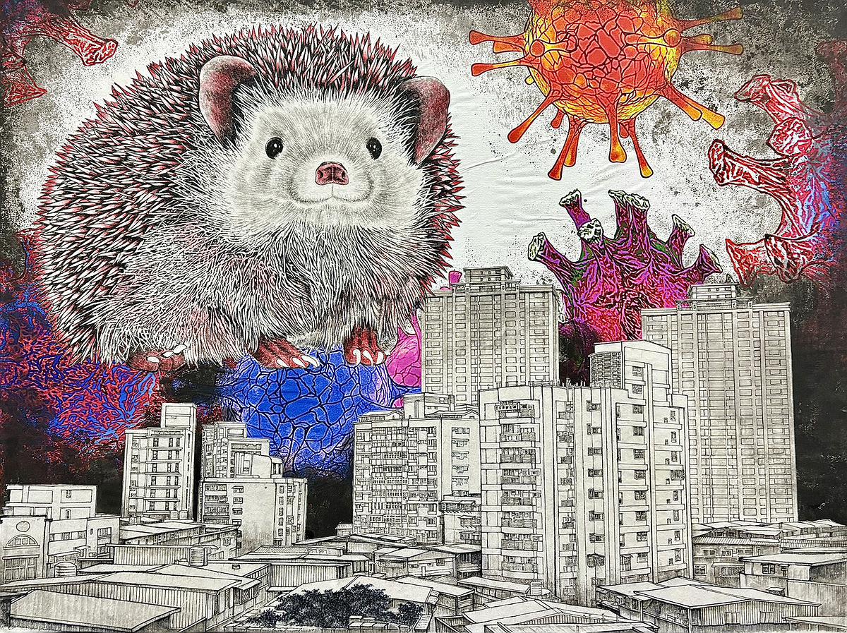 Miraculous Animals and Plants in Shanjing：Research on Creative Ink-Painting's Cover
