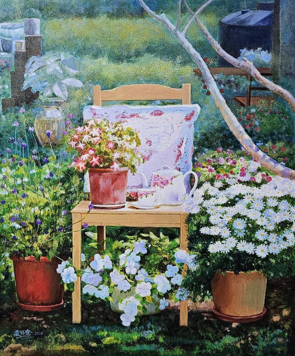 Floral Resonance and Subtle Traces: A Discourse on Huang Jih Hsiang’s Floral Oil Paintings's Cover