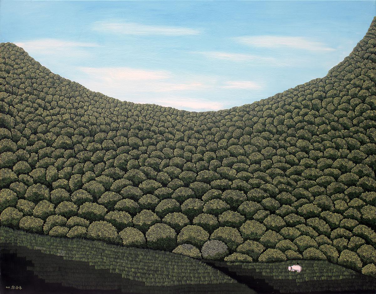 花椰林 油彩畫布的封面圖