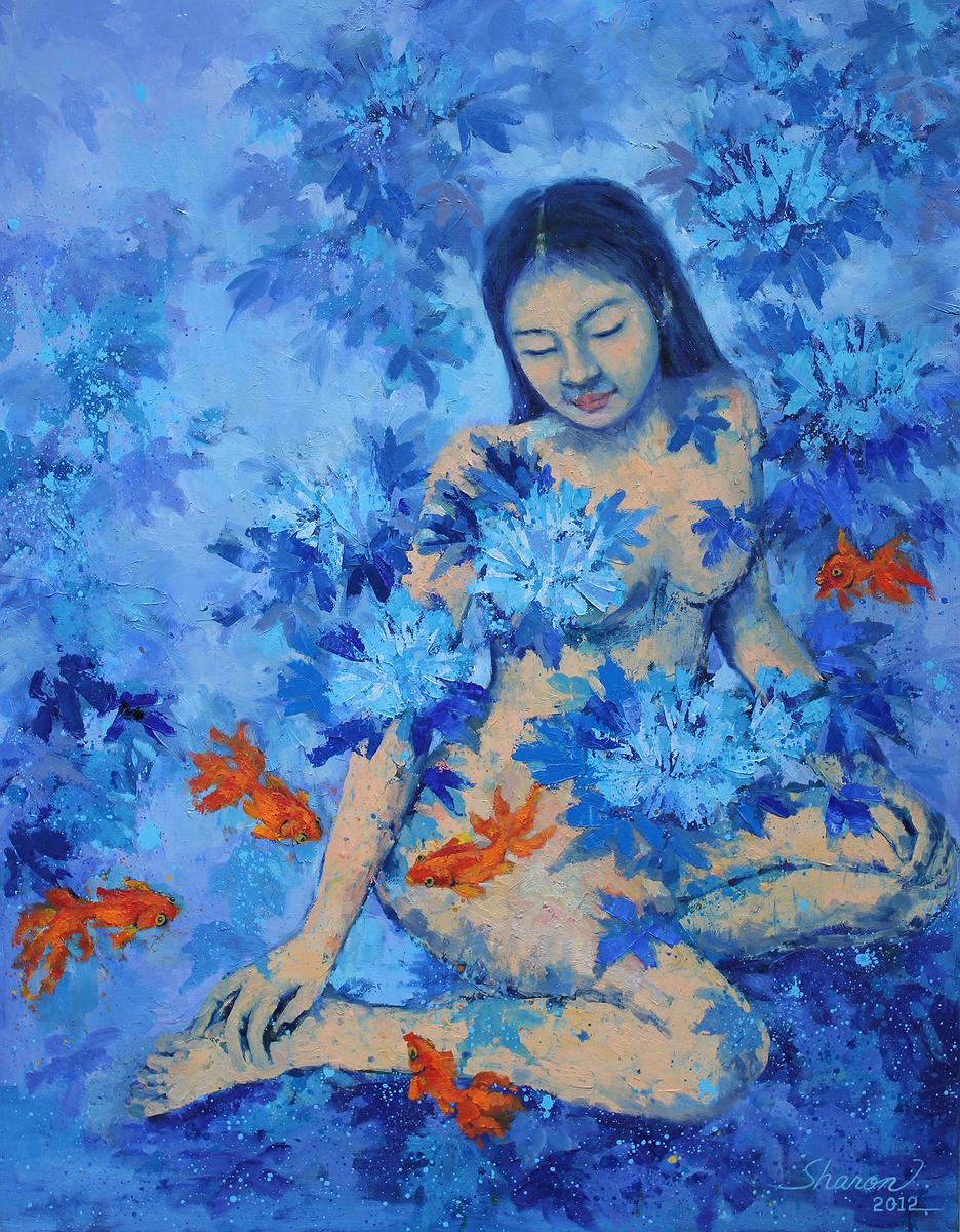 心跡‧花漾─林夏蓮油畫創作論述 美麗與哀愁的封面圖