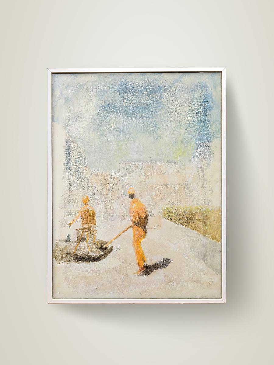 《北京蓝 2》油彩、畫布的封面圖