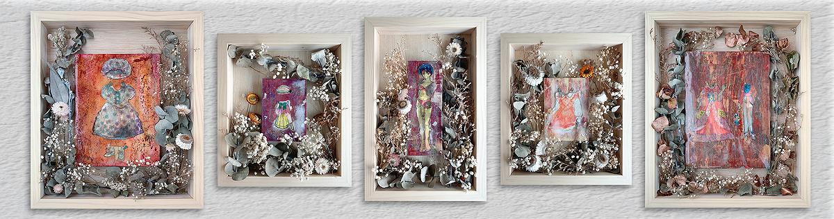 認同失竊 - 簡玟靖繪畫創作研究 她的回憶錄（並排版本）的封面圖