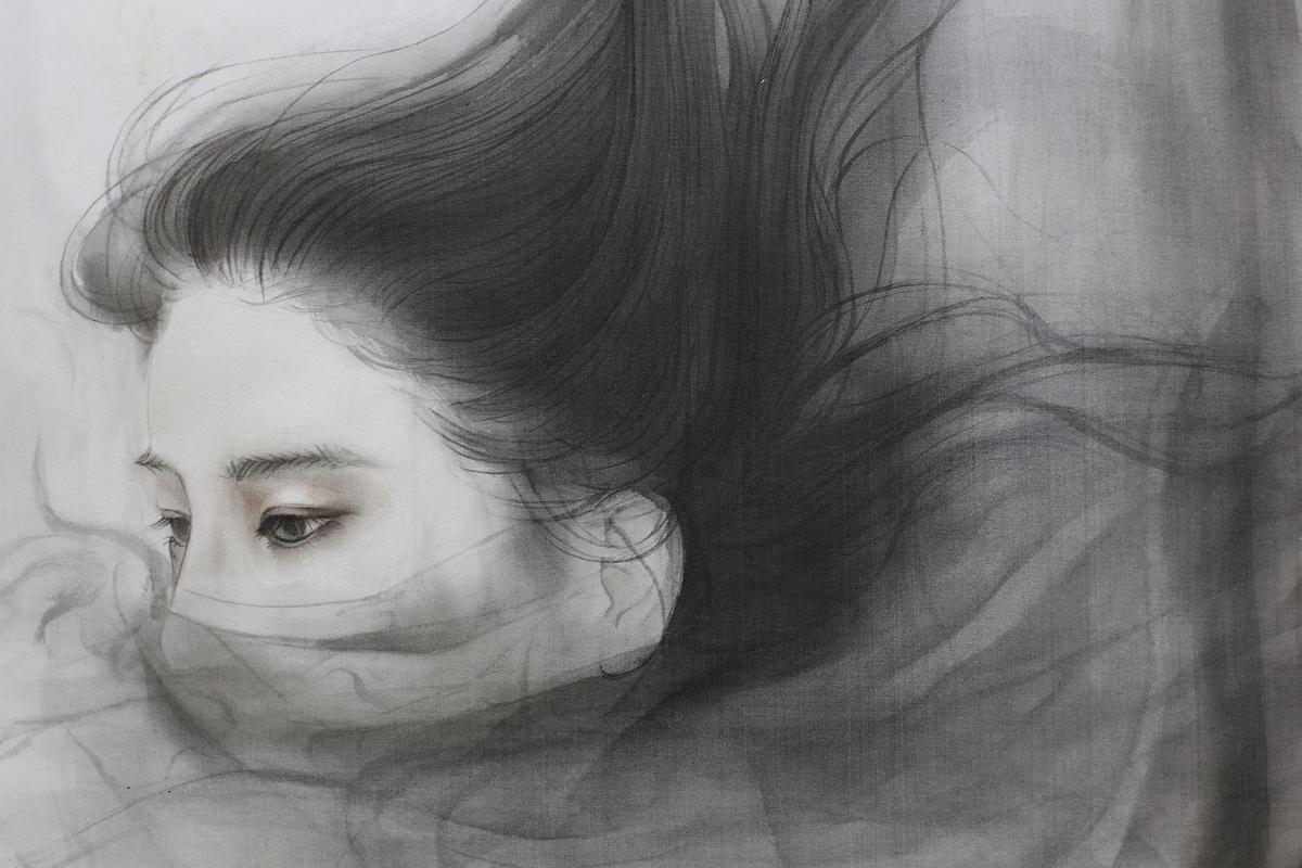 Obscure visual images-A study of Wang,yu-cyuan’s ink painting's Cover