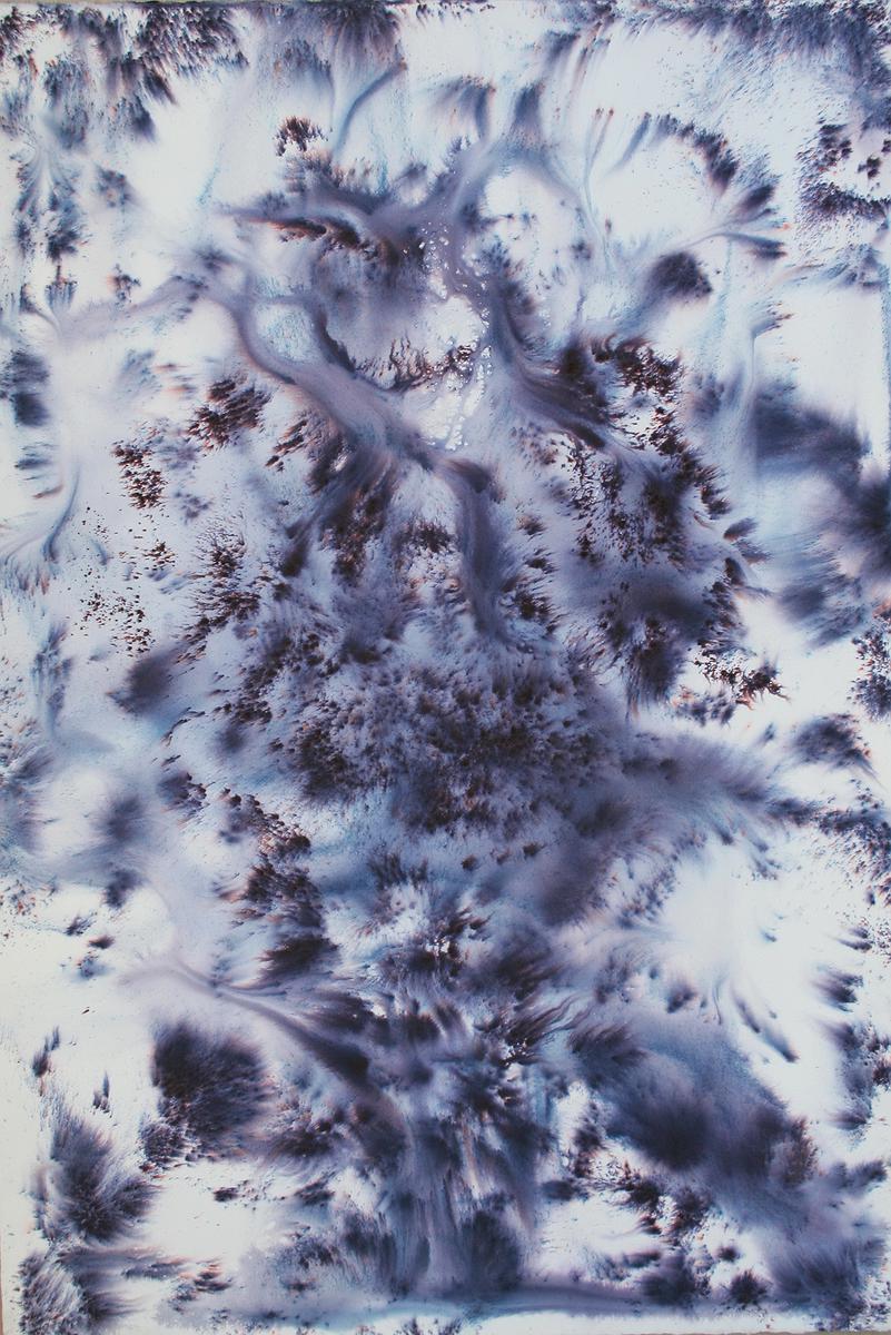 百年樹(中國青花系列)，全開，2010，染料、水彩紙的封面圖