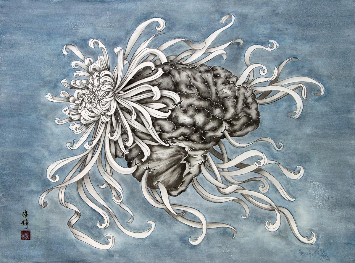 固著，44.4×60cm，2014年的封面圖