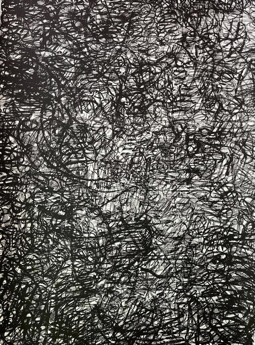 〈磨〉，2020，油墨、紙，39.2 cm × 54.35 cm.的封面圖