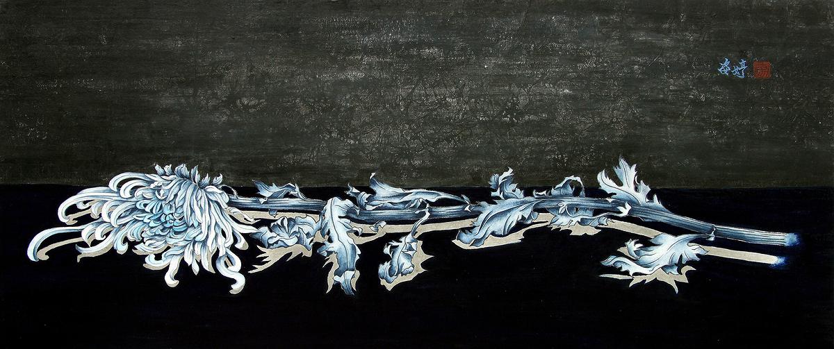 鬱，34×79.5cm，2014年的封面圖