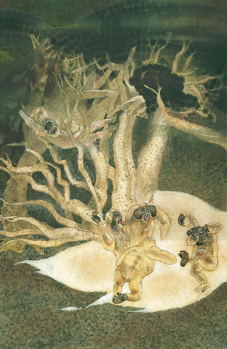 神話後現代 - 水墨創作研究-16.〈嬉〉的封面圖