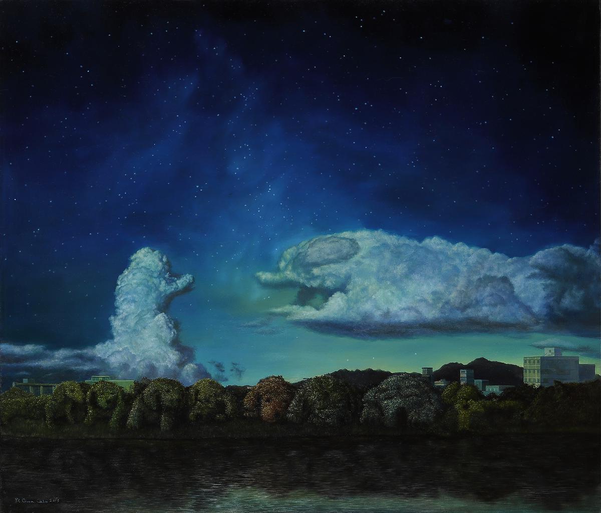 雲動系列-相遇52x45cm2015的封面圖