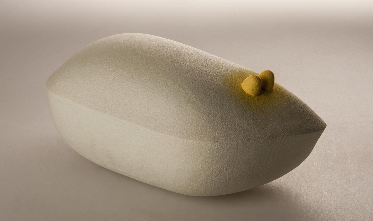 凝結的生機-林洛安創作論述-萌一33x28x21.2014.雕塑土的封面圖
