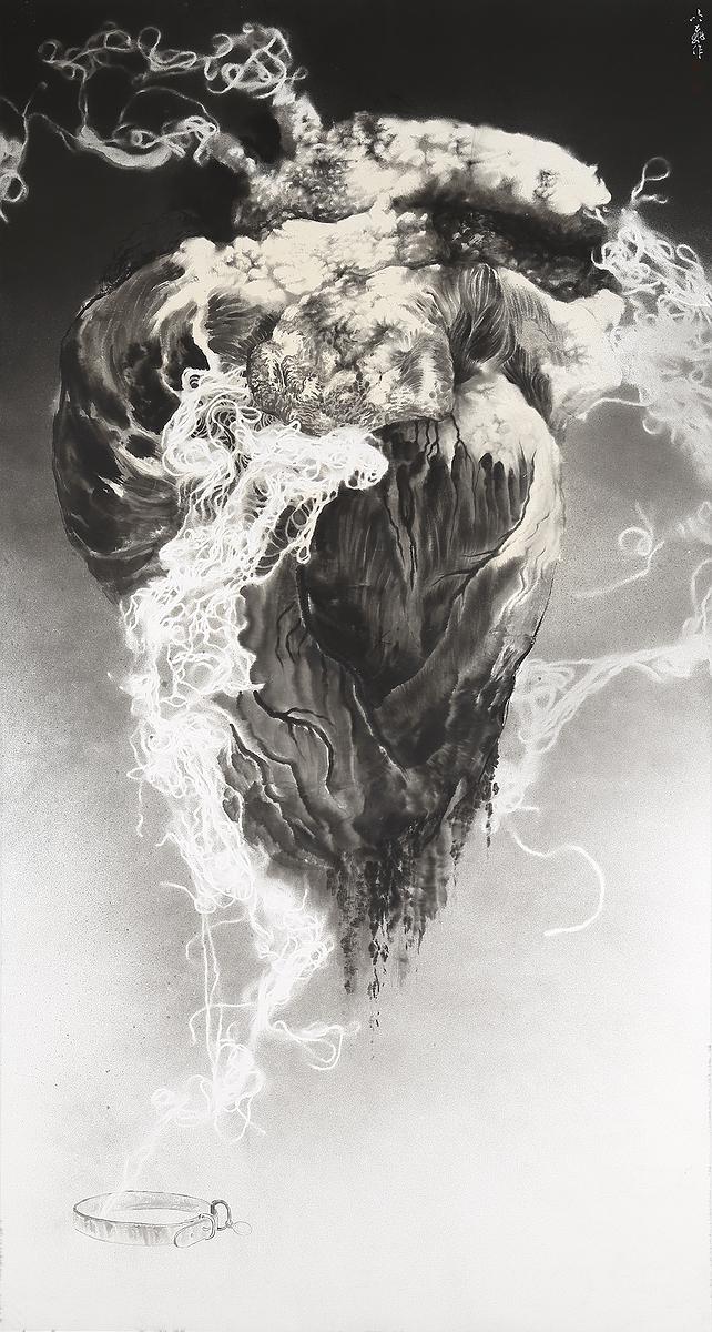 Ink Painting About the Life of Dogs in Human Sociality's Cover