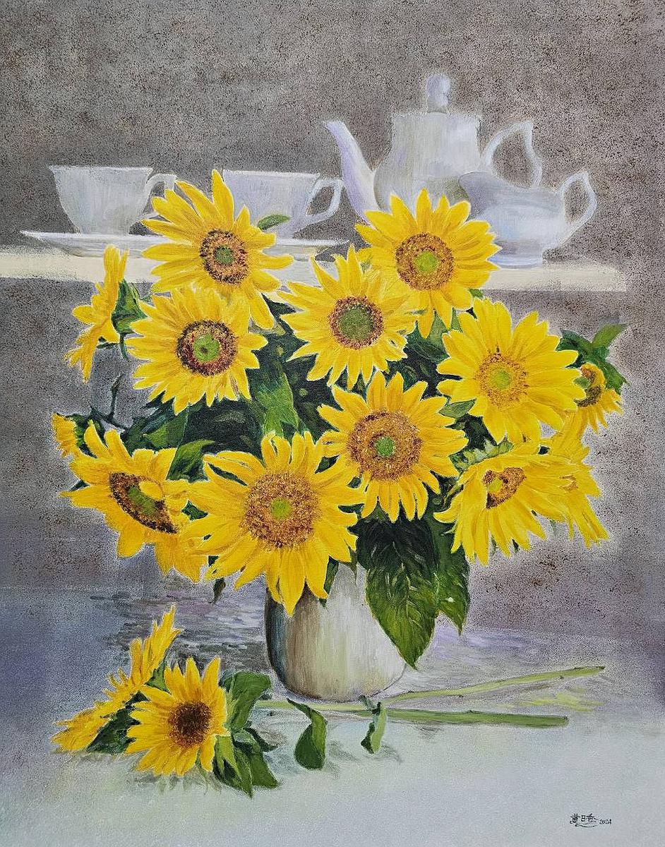 Floral Resonance and Subtle Traces: A Discourse on Huang Jih Hsiang’s Floral Oil Paintings's Cover