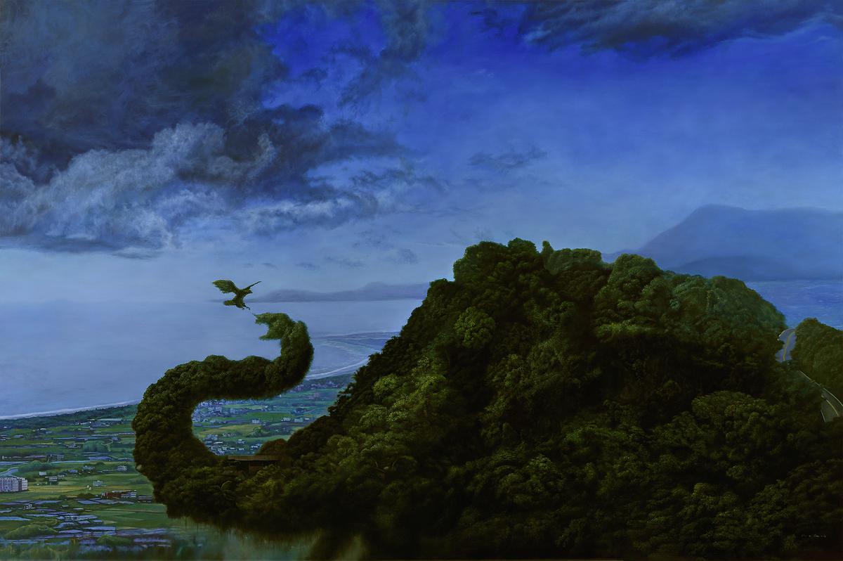 雲動系列第一次接觸180X90cm2016的封面圖