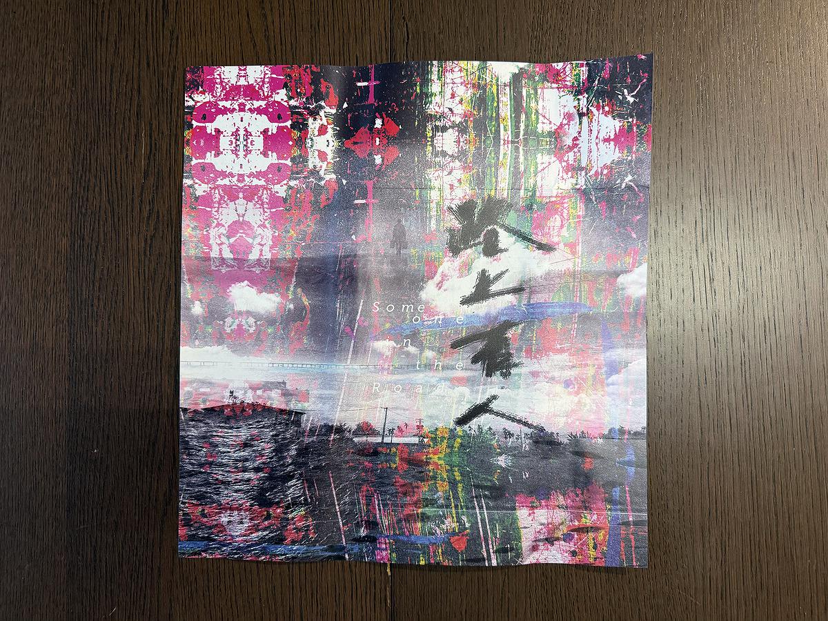 Someone in the Road–Visual Creation of Text–Book Design as an Example's Cover