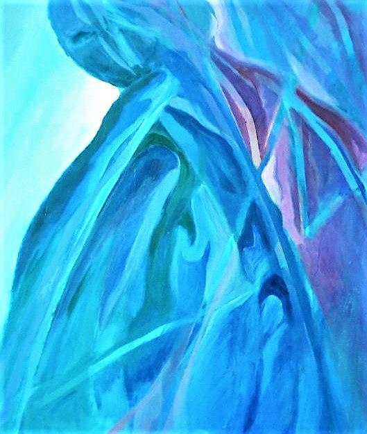 線形色的藝術療癒—張秀凉藝術創作論述 27 不語的封面圖