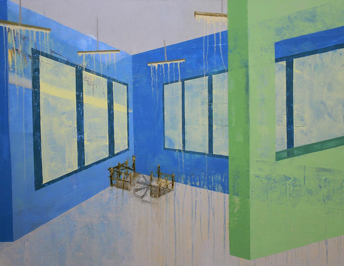 吳翠玲，〈我的秘密基地〉，2011，91cm x 116.5cm，油彩 畫布的封面圖