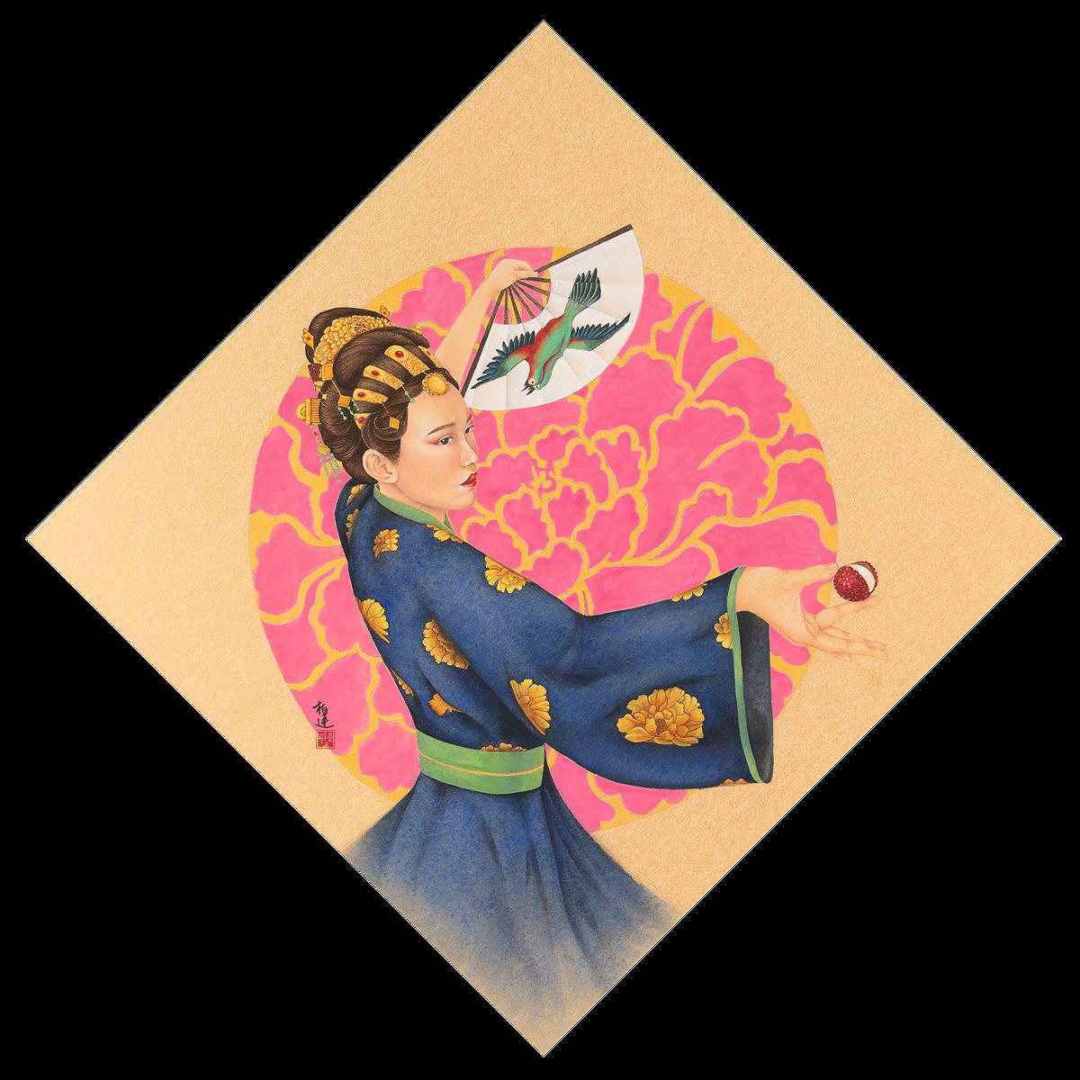 四大美人-羞花的封面圖