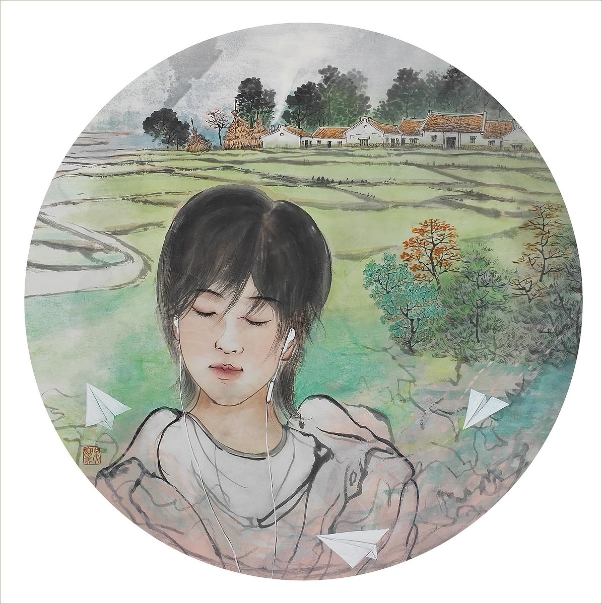 許深州膠彩繪畫藝術之研究 靜-境的封面圖