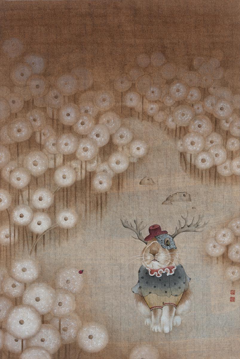 鄭伊涵，〈白色迷想園〉的封面圖