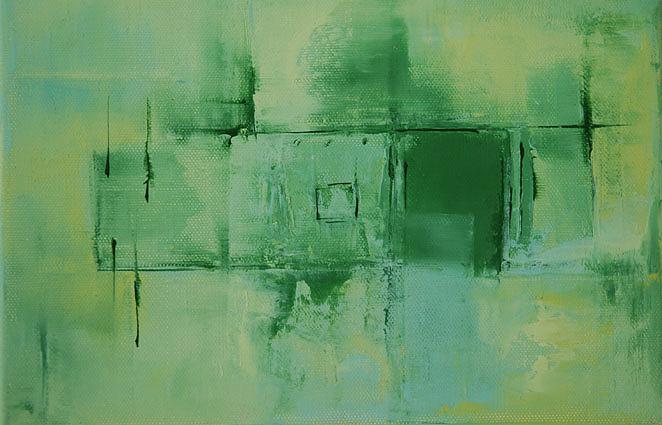 吳翠玲，〈The relationship between copy and paste〉，2010，15.5 cm x 22.5cm，油彩 畫布的封面圖