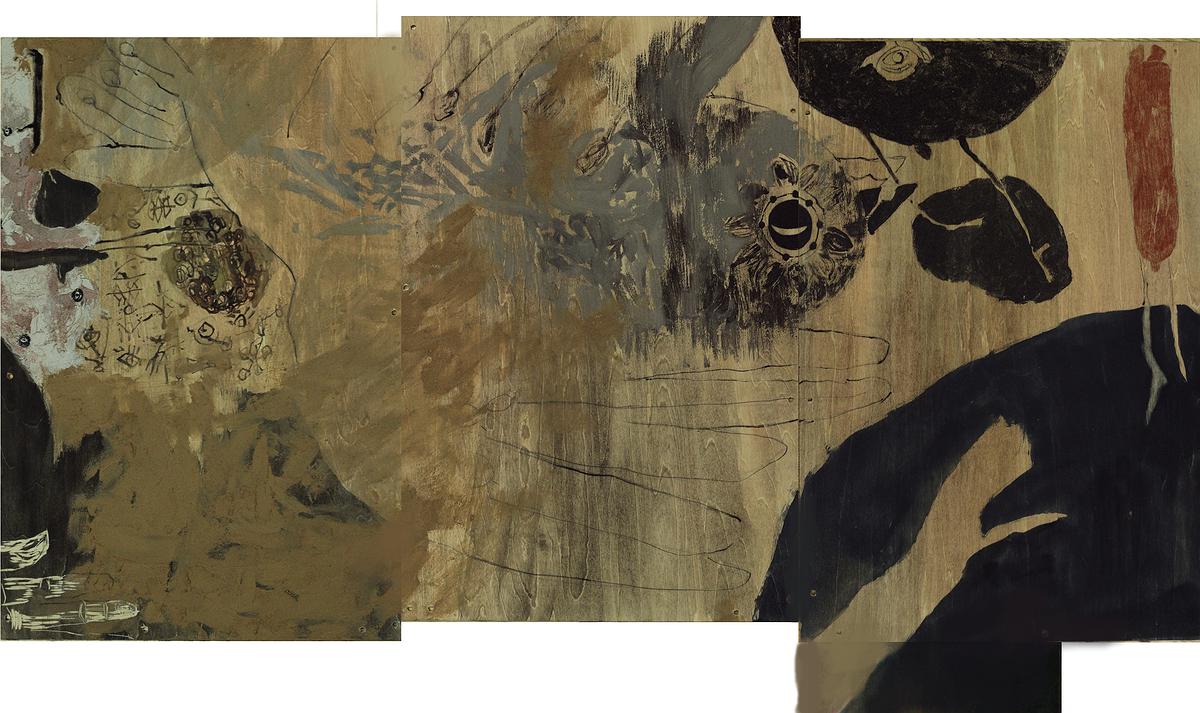 The Gazing of Introspection- The Symbolic and Expression Painting Creations Research's Cover