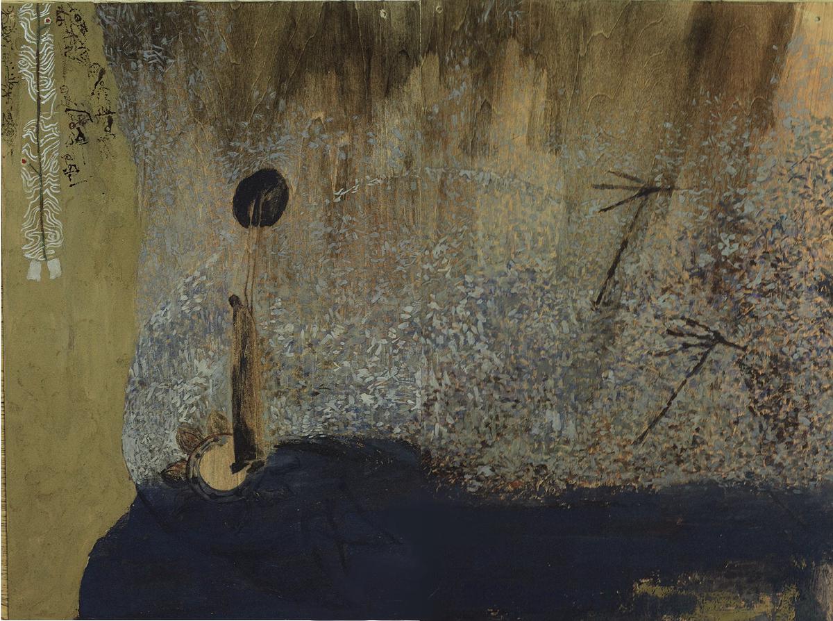 The Gazing of Introspection- The Symbolic and Expression Painting Creations Research's Cover