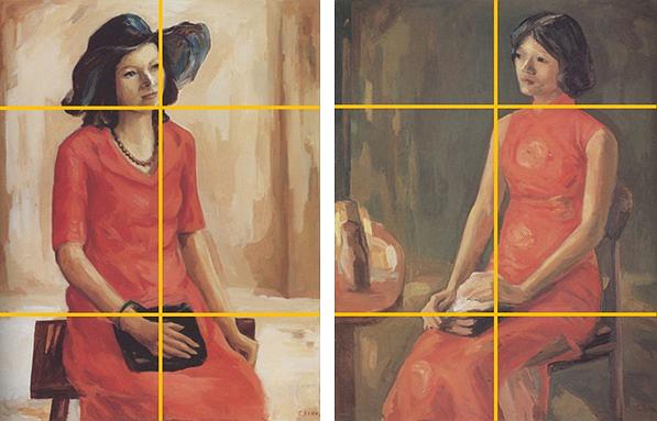 99 〈黑皮包〉、〈橙色旗袍〉構圖分析。的封面圖